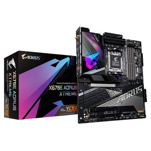 Placa Mãe Gigabyte X670E Aorus XTREME, Chipset AMD X670, Socket AM5, E-ATX, DDR5 - X670E-AORUS-XTREME