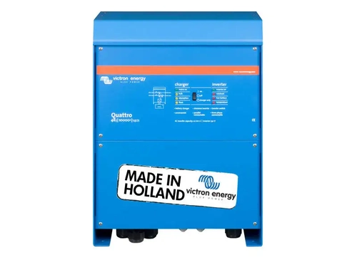 Inversor Solar Fotovoltaico Off Grid Inversor Qua483100100 Quattro 10.000va 48v/120v Senoidal Pura+carregador