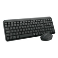 Kit Teclado e Mouse Logitech Mk250 Grafite Sem Fio - 920-013516