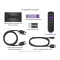 Roku Express Streaming Player Full Hd Com Controle Remoto