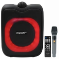 Caixa de Som Speaker Ecopower Ep-1965 Bluetooth Microfone - Cor Preto