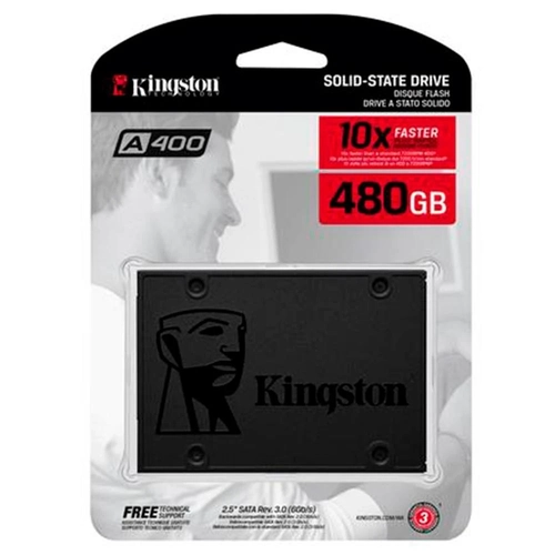 SSD 480GB Kingston A400 Sata III  Blister - SA400S37/480G