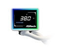 Water Cooler Asrock Challenger White 240 Digital Branco 240mm Argb Com Display