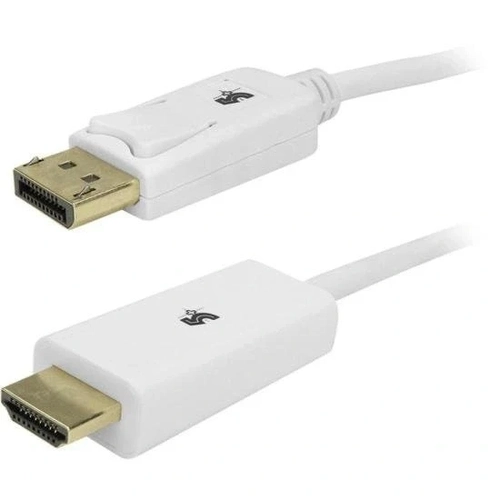 Cabo Displayport Para Hdmi 5+ 2m Com Trava Branco - 075-88212