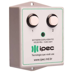 Botoeira Ipec Com Fio 2 Botões