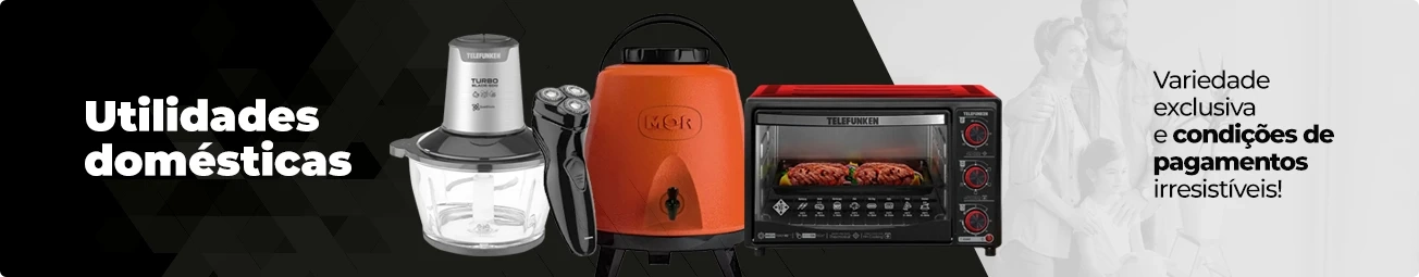 Utilidades domésticas. Variedade exclusiva e condições de pagamentos irresistíveis!
