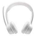 Headset Logitech Zone 300 Branco Sem Fio - 981-001416