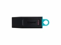 Pen Drive, Kingston, DataTraveler, 64GB, Preto/Azul, DTX/64GBi