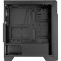 Gabinete Gamer Aerocool Ore Saturn Preto Rgb Lateral Acrílico