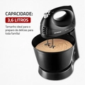 BATEDEIRA MONDIAL 400W B-44 3VEL. PRETA 220V