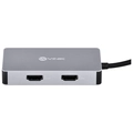 Hub Usb Tipo c / Type c 5 Em 1 Com 2 Hdmi + Vga + Usb 3.0 + Power Delivery (pd) 60w - Hc-5vga