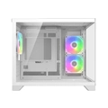 Gabinete Gamer Cougar FV150 RGB Mini, Lateral e Frente em Vidro Temperado, Branco - 382QA60.0002