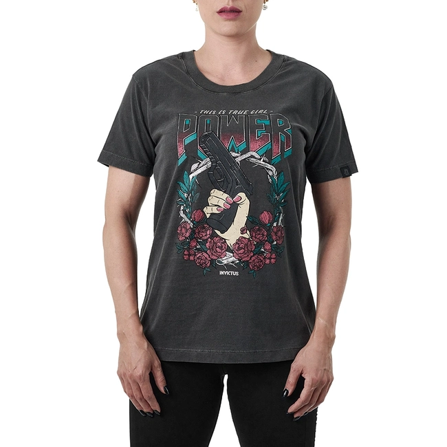 Camiseta Concept Gun Feminina - (Invictus)