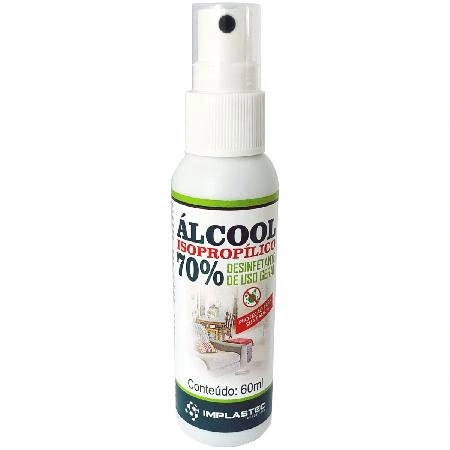 Alcool Isopropilico 70% Pump 60ml