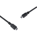 Cabo Usb-c Tipo-c x Mini Usb-b 2.0 Pcyes 1 Metro Preto - Pucmbp-1