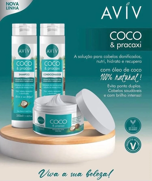 Kit Capilar Coco & Pracaxi Aviv