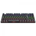 Teclado Mecanico Gamer T-dagger Bora Rainbow Preto Switch Marrom - T-tgk313-br