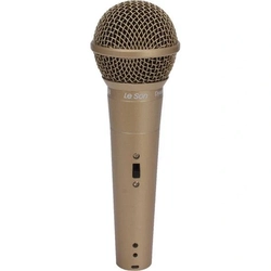 Microfone de Mão Dinâmico Leson Champanhe - Ls58