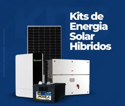 Kits Energia Solar Hibridos.