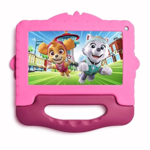 Tablet Multilaser Patrulha Canina Skye Nb422 4gb Ram 64gb Tela 7 Android 13 Quad Core Multi + Case