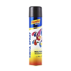 Tinta Spray Metalica Grafite 400ml Mundial Prime