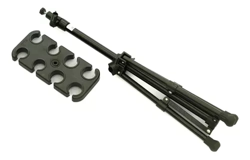 Pedestal Descanso P/ 8 Microfones Profissional Vector AM-08-P
