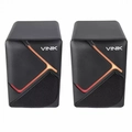 Caixa de Som Gamer Vinik Constelation 6w 2.0 Led Rainbow - Vspkg6wctl