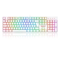 Teclado Gamer Mecanico Redragon Surara Pro Branco RGB Switch Azul - K582w-rgb-pro Pt-blue