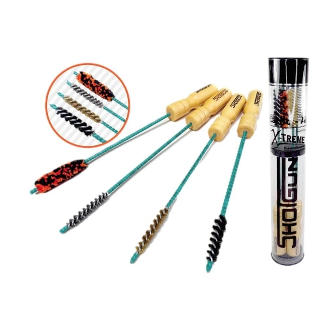 Kit Escovas Shotgun X-Treme .380/38/357/38SUP/9MM