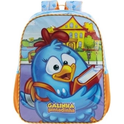 Mochila Escolar Infantil Galinha Pintadinha - Xeryus