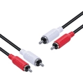 Cabo de Áudio 2 RCA x 2 RCA Pcyes 2 Metros - P2r-2