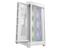 Gabinete Gamer Cougar DUOFACE PRO RGB White, Vidro Temperado, E-ATX, 4x Fans ARGB, Branco, 385AD10.0002