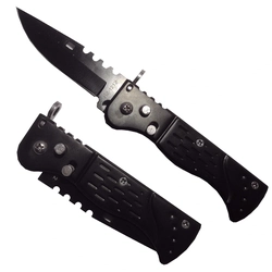 Canivete Automático Pequeno Preto (HZ-1212)