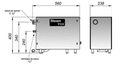 SAUNA STEAM INOX 9 KW P/ ATÉ 10M³ (UNIVESAL)