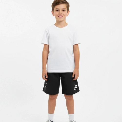 Bermuda De Tactel Mormaii Estampada Masculina - Preto