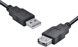 Cabo Usb a Macho x Usb a Fêmea 2.0 - 5m Extensor - Uamaf-5