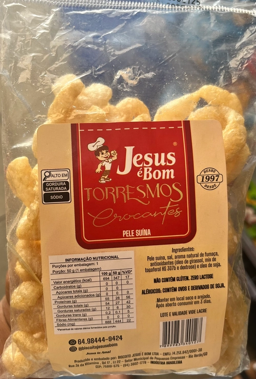 Torremos Crocantes Pele Suína