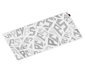 Mouse Pad Gamer Pcyes Signature Extended White Ghost - 900 x 420 - Pms90x42wg