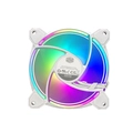 Fan para Gabinete Masterfan Mf120 Halo 2 Rgb 120mm - Branco - Mfl-b2dw-21np2-r2