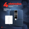 Balança Digital Bioimpendância Corporal Inteligente Bio Plus Preta