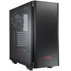 Gabinete Gamer XPG Invader, Mid Tower, ARGB, com FAN, Lateral em Vidro, Preto - 75260032
