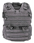 CAPA DE COLETE TAC VII PRÓ - CINZA BANDEIRANTE