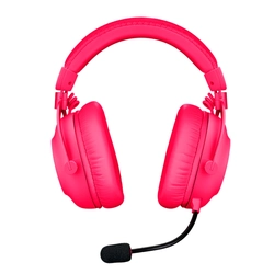 Headset Logitech G Pro X2,  Sem Fio, Lightspeed, USB, Rosa - 981-001274