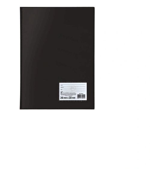 PASTA CATALOGO 50 PLASTICOS OFICIO PRETA DAC