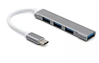 Hub Usb 4 portas Usb 3.0 conecção Type C Tipo-c -  Lotus