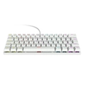 Teclado Mecânico 60% Vinik Anihi White - Switch Red - Led Rainbow - Anihiwhrd