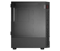 Gabinete Gamer Set Black Vulcan - Lateral Em Vidro - Pcyes - Gsbvpbr