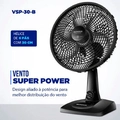 Vent 30cm Mondial Super Power Vsp-30-b - 3002-01