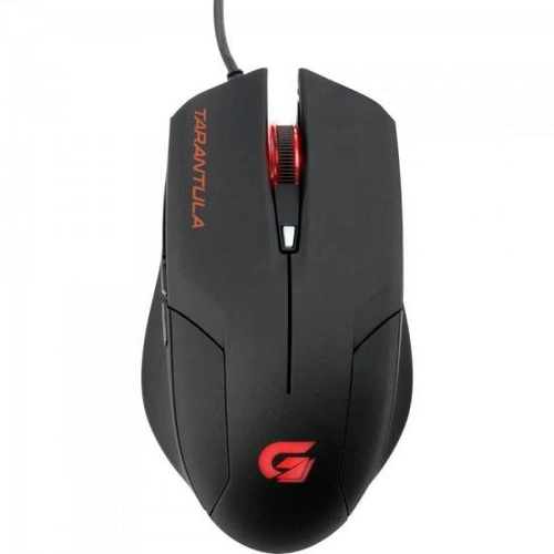 Mouse Gamer Spider Tarantula Preto e vermelho Fortrek - Om-702