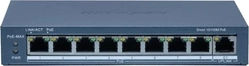 Switch Hikvision Gerenciavel (Via App Hik-Connect) Metalico Ds-3e1309p-Ei/M 08 Portas Poe 10/100mbps + 01 Giga Rj45